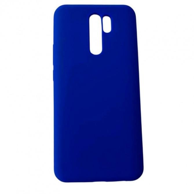 Силіконовий чохол Soft Xiaomi Redmi 9 Неоново Синій FULL