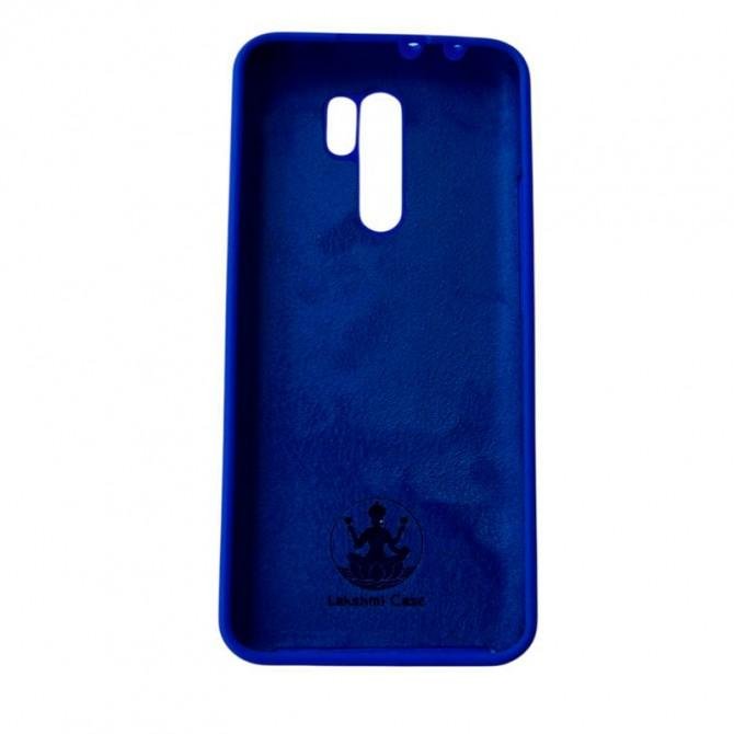 Силіконовий чохол Soft Xiaomi Redmi 9 Неоново Синій FULL-1