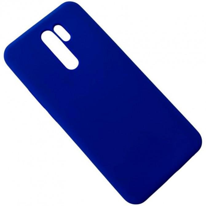Силіконовий чохол Soft Xiaomi Redmi 9 Неоново Синій FULL-2