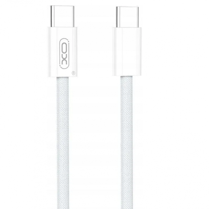 Кабель XO NBQ260B PD Type-C to Type-C 60W 1.5m White