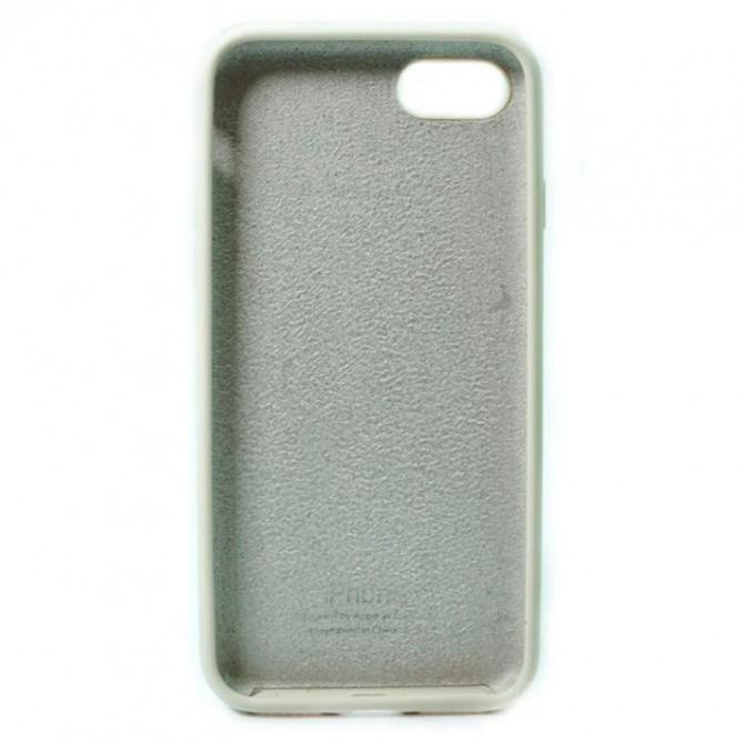 Силіконовий чохол для iPhone 7/8 Plus Молочний FULL-1