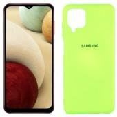 Чохол Soft Case для Samsung A125 Galaxy A12 Салатовий FULL