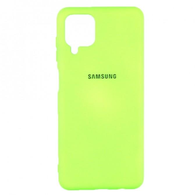 Чохол Soft Case для Samsung A125 Galaxy A12 Салатовий FULL-1