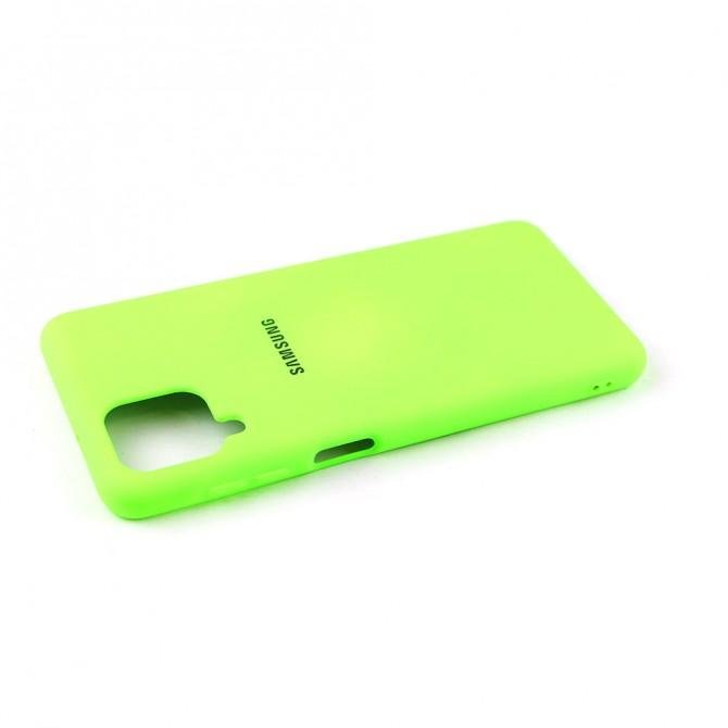 Чохол Soft Case для Samsung A125 Galaxy A12 Салатовий FULL-3