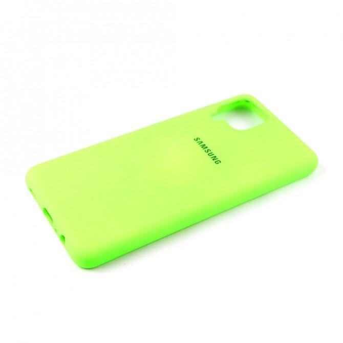 Чохол Soft Case для Samsung A125 Galaxy A12 Салатовий FULL-4