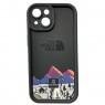 Накладка Graffiti North Face для iPhone 14 Plus Black