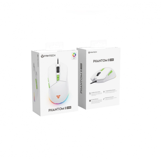 Миша Fantech VX6 Venom Go (Phantom II) White-4
