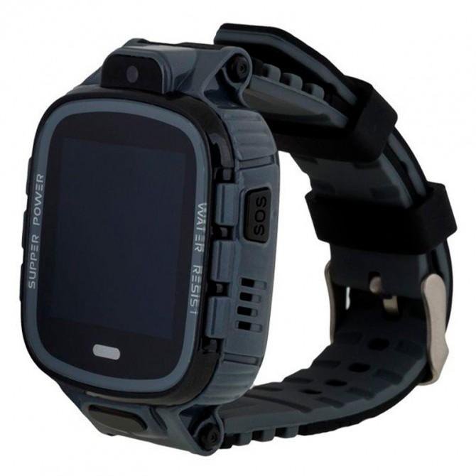 Детские умные часы SMART BABY TD-26W with GPS Black/Grey