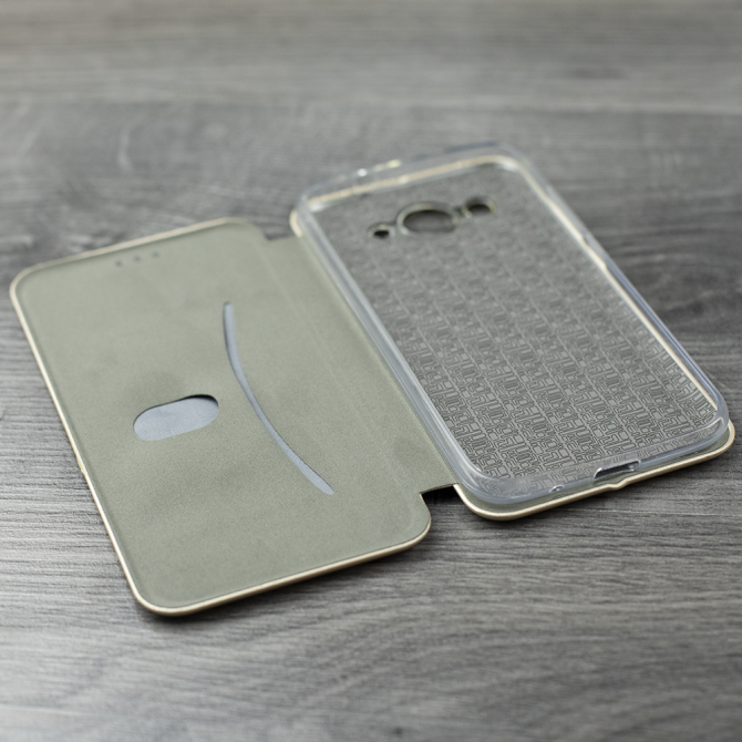 Чехол книжка U-Like Best для Huawei Y3 2018 Gold-3