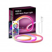 Настінна стрічка RGB LED LD04 Bluetooth USB with app 5V (3m) (White) Настінна стрічка RGB LED LD04 Bluetooth USB with app 5V (3m) (White)