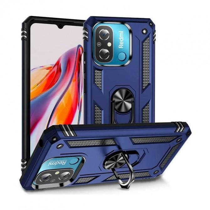 Чехол HONOR Hard Defence Series Xiaomi Redmi 12C Blue (with magnet)