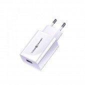 МЗП Usams T48 Travel Charger Kit (1USB QC3.0 + Type-C Cable) White МЗП Usams T48 Travel Charger Kit (1USB QC3.0 + Type-C Cable) White