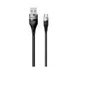 Кабель USB WALKER C735 Type-C Black 1m