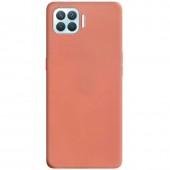 Силиконовый чехол Candy для Oppo Reno 4 Lite Персиковый