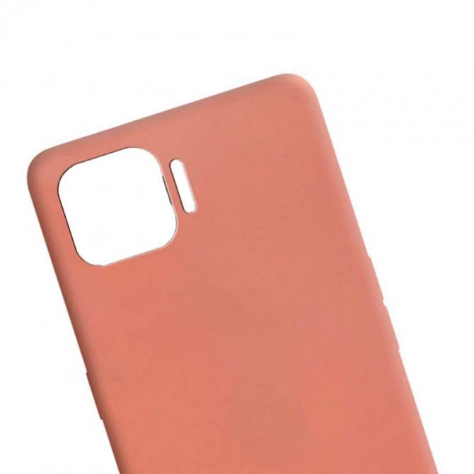 Силіконовий чохол Candy для Oppo Reno 4 Lite Персиковий-1