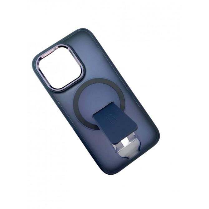 Чохол Cosmic Magnetic Stand for Apple iPhone 14 Pro Blue-1