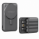 Дополнительная батарея WALKER WB-710 10000mAh Magsafe + cable USB,TC,LT с подставкой black
