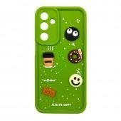 Чехол TPU Toys Case для Samsung Galaxy A35 (Light Green / Always Happy)