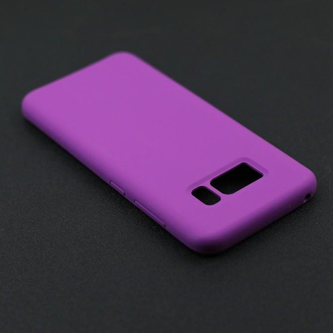 Чехол Soft Case для Samsung G950 Galaxy S8 Фиолетовый-4