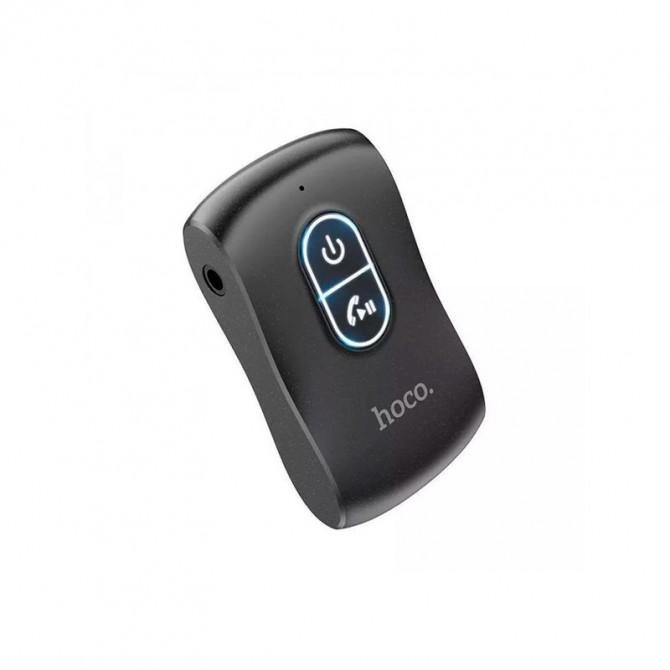 Ресивер Hoco E73 Pro Journey AUX BT Black-1