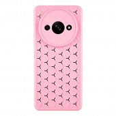 Чохол TPU Honeycomb для Xiaomi Redmi A3 Свiтло Рожевий Чохол TPU Honeycomb для Xiaomi Redmi A3 Свiтло Рожевий