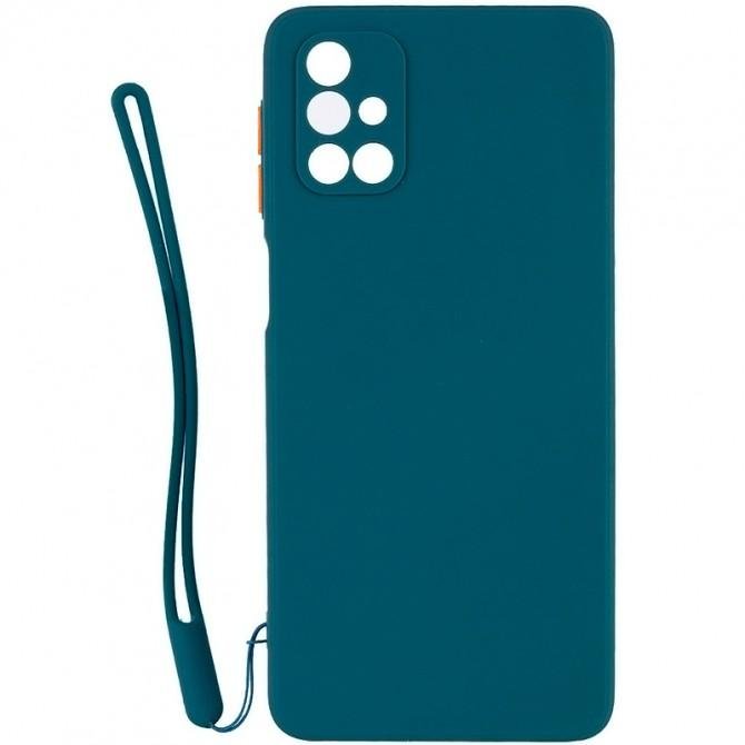 Чехол TPU Square Full Camera for Samsung M51 Зелений