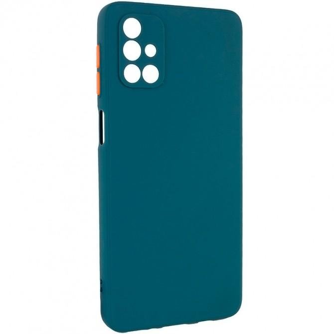 Чехол TPU Square Full Camera for Samsung M51 Зелений-1