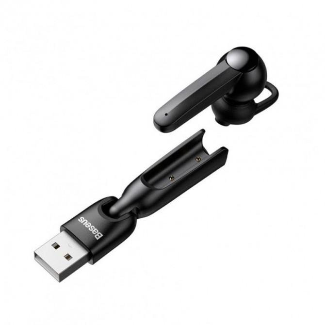 Bluetooth гарнітура Baseus Encok Vehicle-mounted Wireless Earphones A05 Black