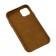 Чехол Apple Leather Case для iPhone 11 Brown