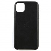 Чехол Leather Case для iPhone 11 Pro Чёрный Чехол Leather Case для iPhone 11 Pro Чёрный
