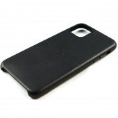 Чехол Leather Case для iPhone 11 Pro Чёрный Чехол Leather Case для iPhone 11 Pro Чёрный