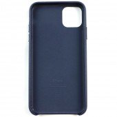 Чехол Leather Case для iPhone 11 Pro Dark Blue Чехол Leather Case для iPhone 11 Pro Dark Blue