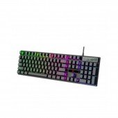 Клавіатура Havit HV-KB101L, мембранна ігрова USB, black Клавіатура Havit HV-KB101L, мембранна ігрова USB, black