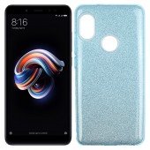 Чохол Silicone 3in1 Блискітки для Xiaomi REDMI Note 5 Pro Синій Чохол Silicone 3in1 Блискітки для Xiaomi REDMI Note 5 Pro Синій