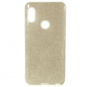 Чохол Silicone 3in1 Блискітки для Xiaomi REDMI Note 6 Pro Золотий Чохол Silicone 3in1 Блискітки для Xiaomi REDMI Note 6 Pro Золотий