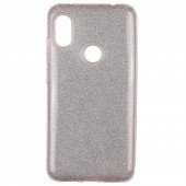 Чохол Silicone 3in1 Блискітки для Xiaomi REDMI Note 6 Pro Рожевий Чохол Silicone 3in1 Блискітки для Xiaomi REDMI Note 6 Pro Рожевий