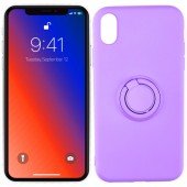 Чехол Ring Color для iPhone Xr Фиолетовый Чехол Ring Color для iPhone Xr Фиолетовый