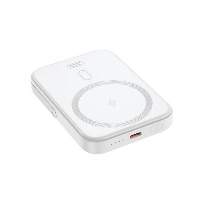 Повербанк XO PR242 5000 mAh with MagSafe + PD20W White-1