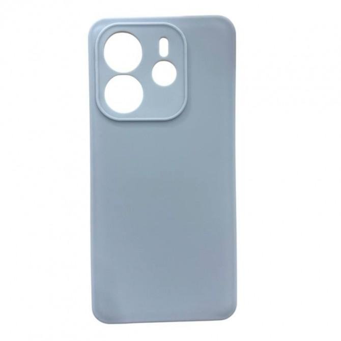 Чехол Soft Case Xiaomi Redmi Note 14 4G Голубой FULL