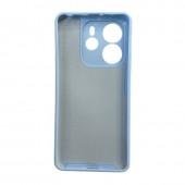 Чехол Soft Case Xiaomi Redmi Note 14 4G Голубой FULL