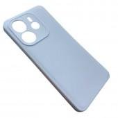 Чехол Soft Case Xiaomi Redmi Note 14 4G Голубой FULL