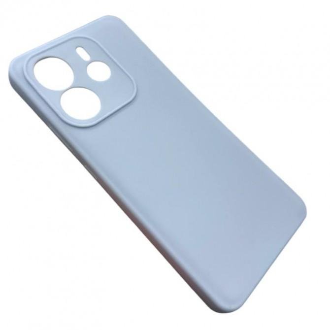 Чехол Soft Case Xiaomi Redmi Note 14 4G Голубой FULL-2