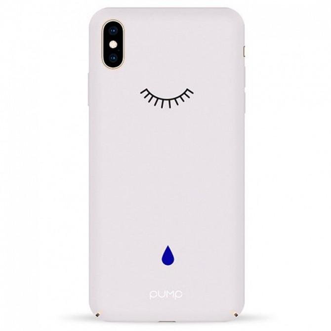 Чохол Pump Tender Touch Case for iPhone XS Max Eye Drop