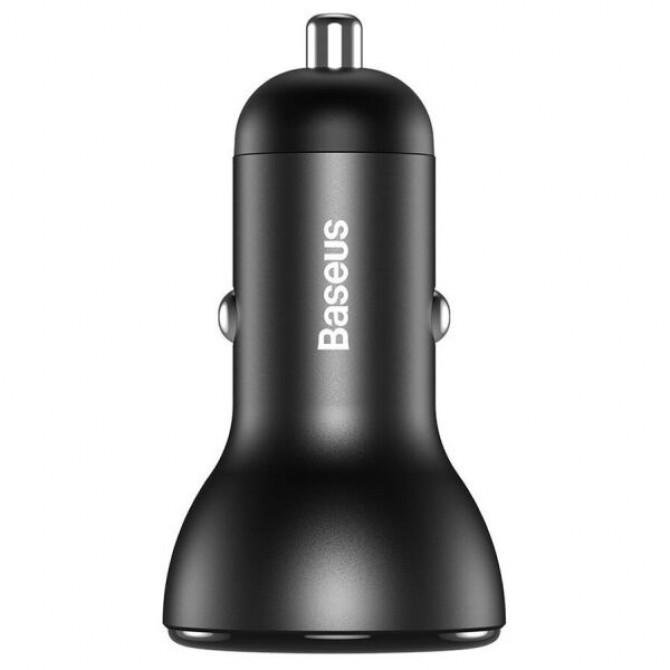 АЗУ 2USB Baseus Digital Display (45W) (CCBX-B0G) Grey-1