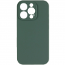 Силиконовый чехол для iPhone 14 Pro Pine Green FULL (NO LOGO)