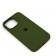 Оригінальний силіконовий чохол для iPhone 14 Pro Max Dark Olive FULL