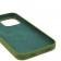Оригінальний силіконовий чохол для iPhone 14 Pro Max Dark Olive FULL