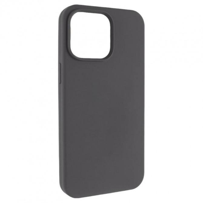 Силіконовий чохол для iPhone 16 Dark Gray FULL (NO LOGO)-1
