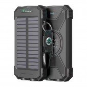 Додаткова батарея HAVIT HV-PN W05 10000mAh Solar iз сонячною батареєю Black Додаткова батарея HAVIT HV-PN W05 10000mAh Solar iз сонячною батареєю Black