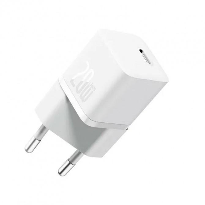 СЗУ 1Type-C Baseus GaN5 Fast Charger (mini) 1C 20W EU White